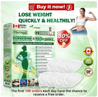 GFOUK® MORINGA BERBERINE × NAD + 10-IN-1